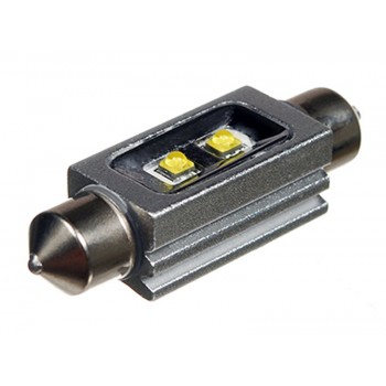 Светодиодная автолампа T10 41mm 2pcs 5W 12V Cree